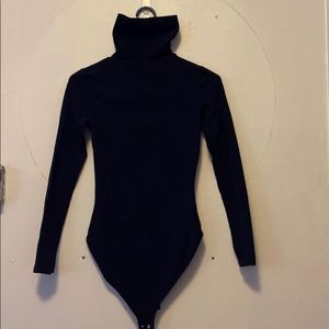 American Apparel Navy Turtleneck